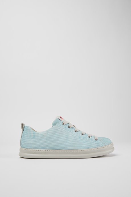 Exclusive Camper Twins Turquoise Printed Sneakers