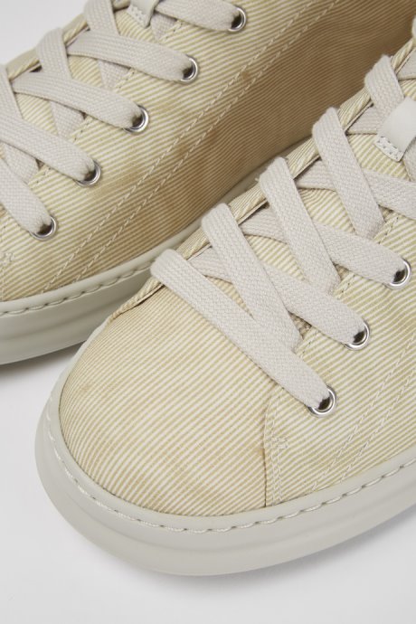 Camper Twins Beige Printed Sneakers New Arrivals