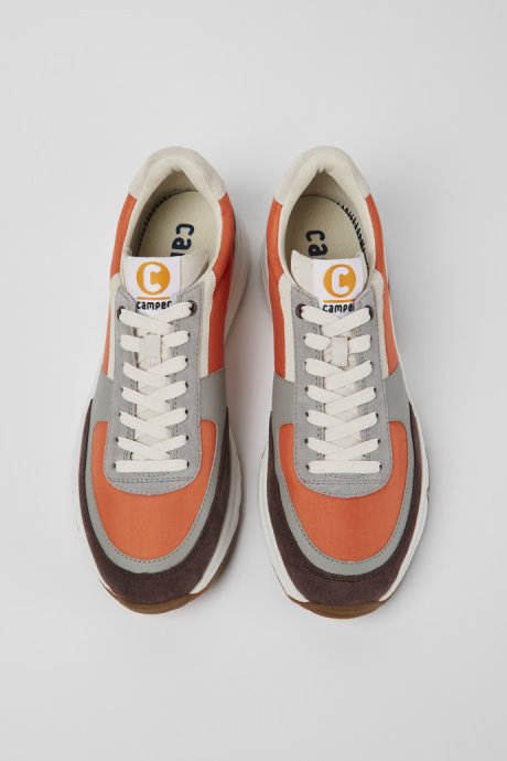 Design Drift Multicolor Leather And Recycled Pet Sneakers Camper