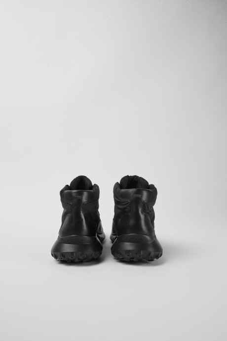 Camper Design Crclr Gore-Tex Breathable Men's Black Textile Ankle Boots