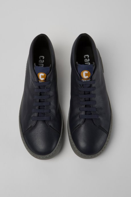 Camper Design Peu Touring Blue Ankle Boot For Men