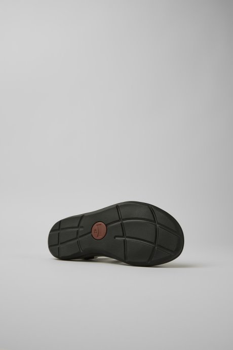 Match Black And White Recycled Pet Sandals For Men Exclusive Camper