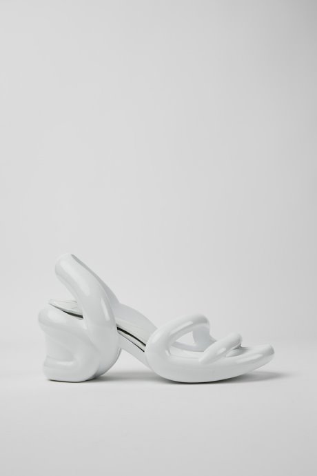 Design Kobarah White Unisex Sandals Camper