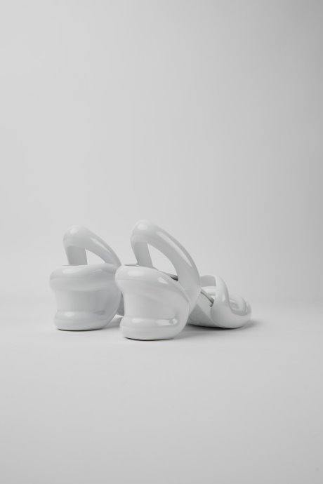 Design Kobarah White Unisex Sandals Camper