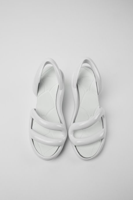 Design Kobarah White Unisex Sandals Camper
