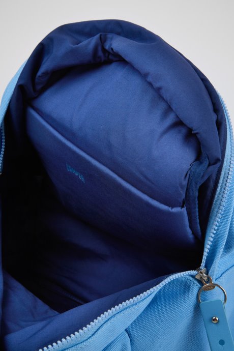 Ado Blue Recycled Cotton Backpack Camper New Arrivals