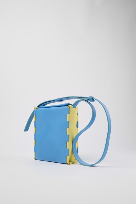 Exclusive Camper Tie Bags Blue And Yellow Crossbody Bag