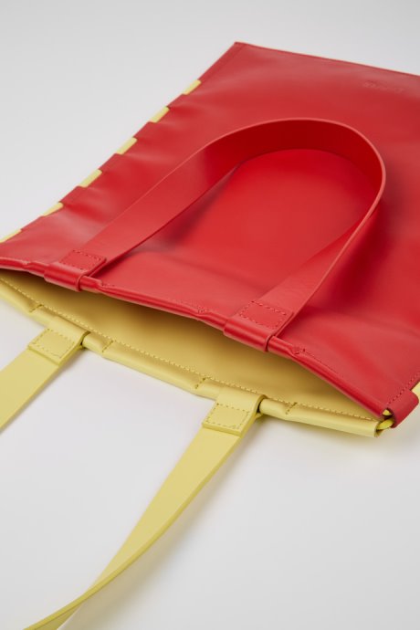 Camper Tie Bags Red And Yellow Flat Tote Bag New Arrivals
