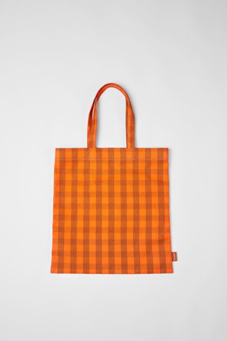 Camper Design Conmigo Orange And Beige Tote Bag