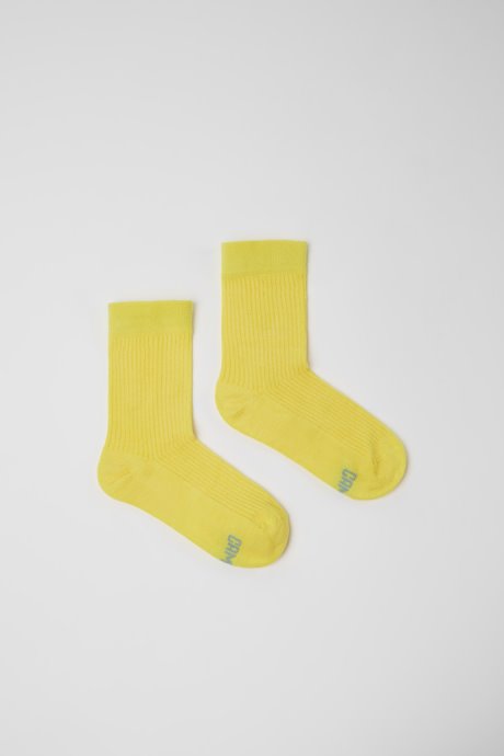 Camper Design Calma Socks Yellow Socks With Pyratex