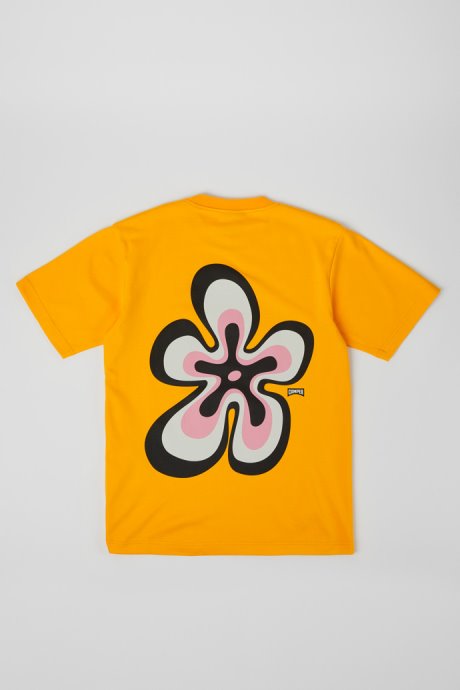 Exclusive Camper T-Shirt Orange Organic Cotton T-Shirt