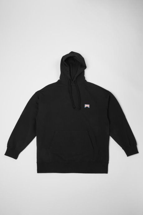 Hoodie Black And Orange Printed Unisex Hoodie Camper New Arrivals