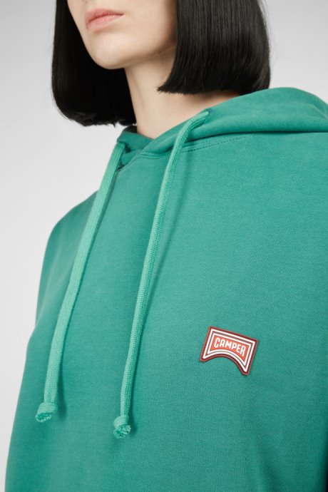 Design Hoodie Green And White Printed Unisex Hoodie Camper