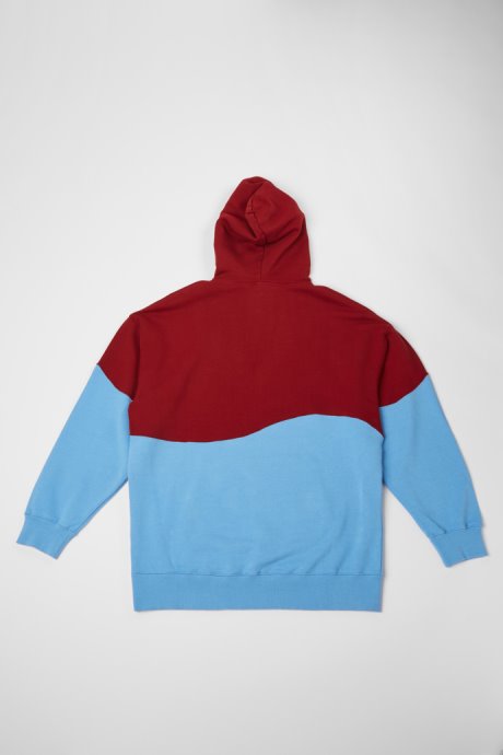 Camper Hoodie Burgundy And Blue Unisex Hoodie New Arrivals