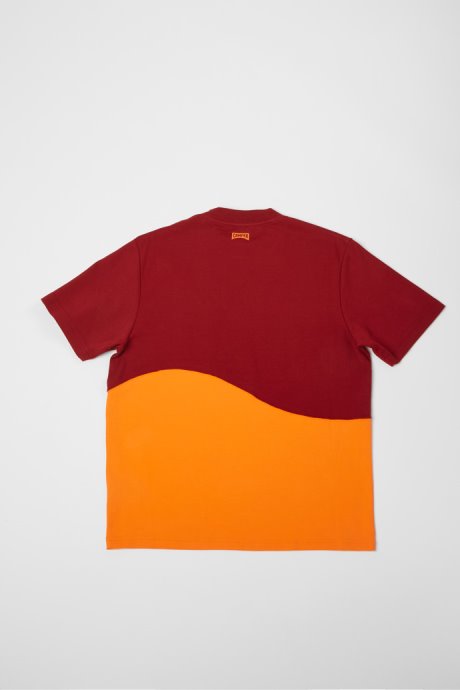 T-Shirt Burgundy And Orange Unisex T-Shirt Exclusive Camper