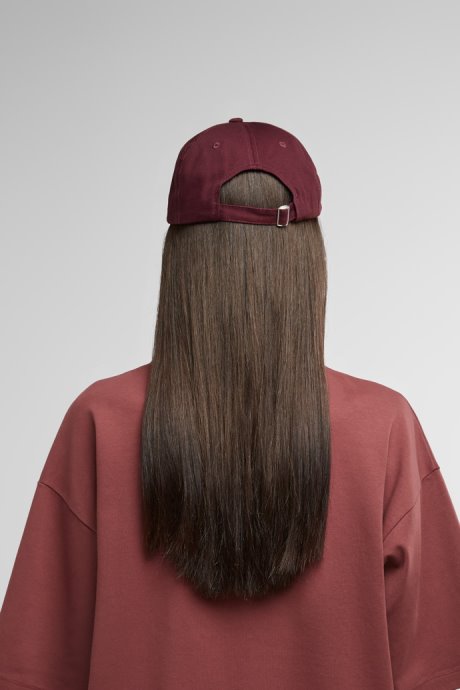 Cap Burgundy Cap With Camper Logo