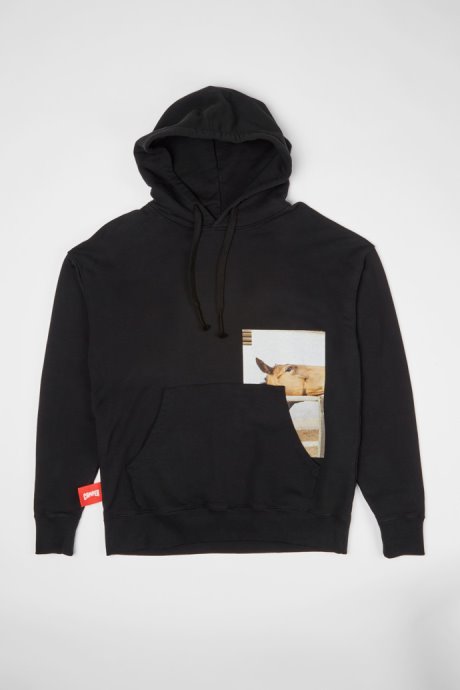 Exclusive Camper Hoodie Black Hoodie With Horse Print