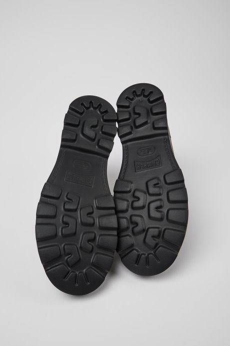 Brutus Dark Brown Leather Ankle Boots For Men Exclusive Camper