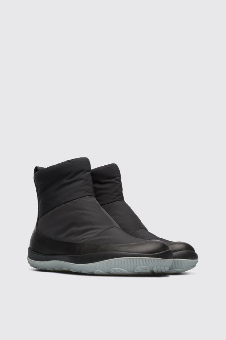 Exclusive Camper Peu Pista Gore-Tex Waterproof Black Mid Boot For Women
