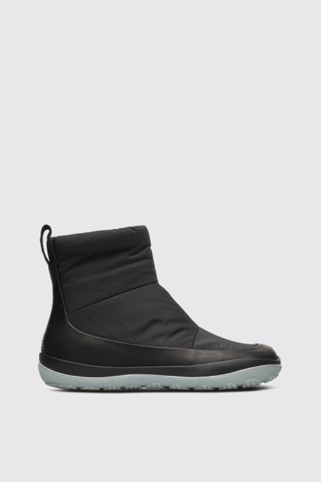 Exclusive Camper Peu Pista Gore-Tex Waterproof Black Mid Boot For Women