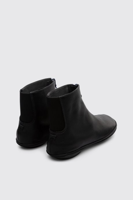 Right Black Zip Up Ankle Boot For Women Camper New Arrivals