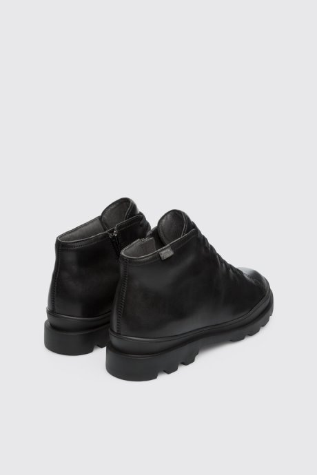 Design Brutus Gore-Tex Black Ankle Boots For Women Camper