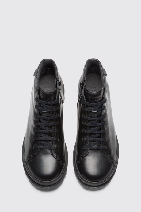 Design Brutus Gore-Tex Black Ankle Boots For Women Camper