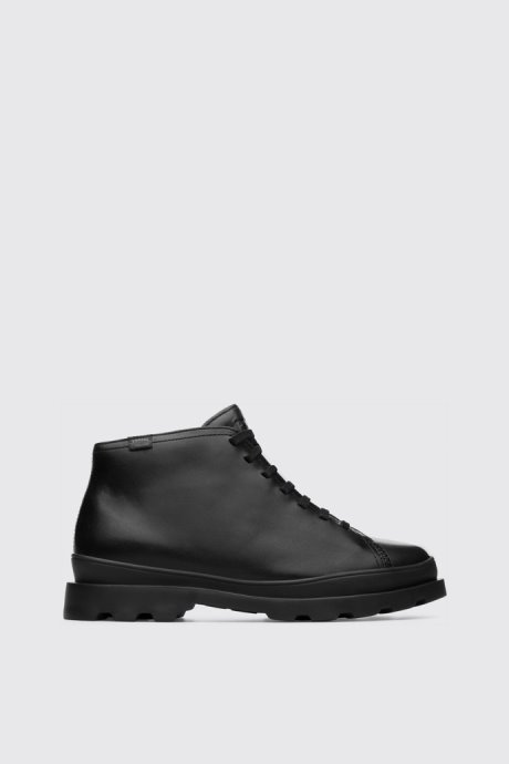 Design Brutus Gore-Tex Black Ankle Boots For Women Camper
