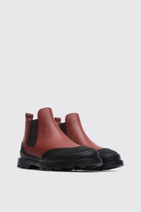 Exclusive Camper Brutus Red-Brown Ankle Boot For Women