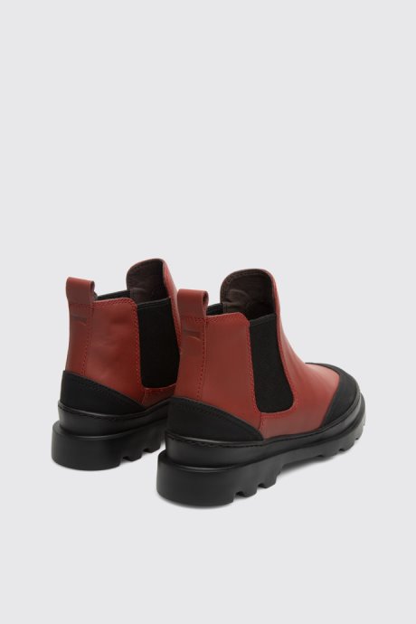 Exclusive Camper Brutus Red-Brown Ankle Boot For Women