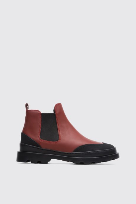 Exclusive Camper Brutus Red-Brown Ankle Boot For Women