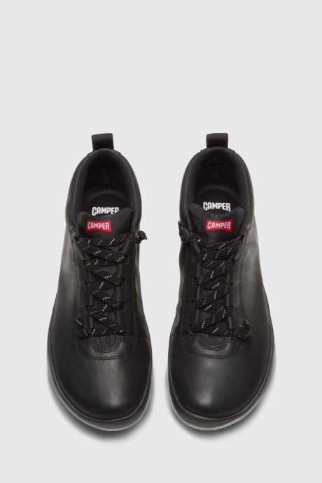 Camper Design Peu Pista Gore-Tex Waterproof Dark Grey Ankle Boot For Women