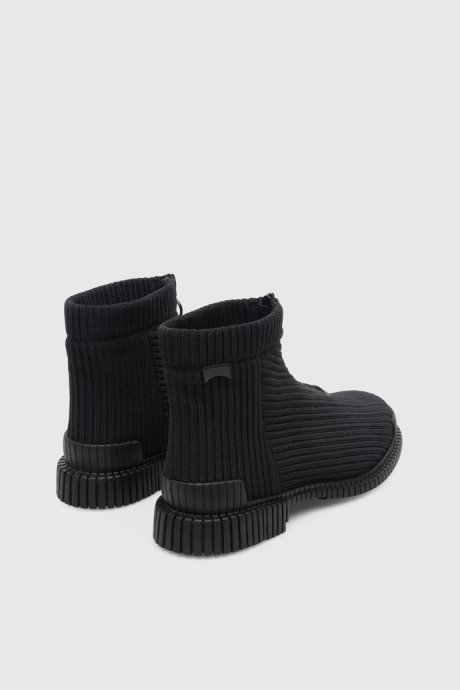 Camper Design Pix Black Ankle Boots For Women