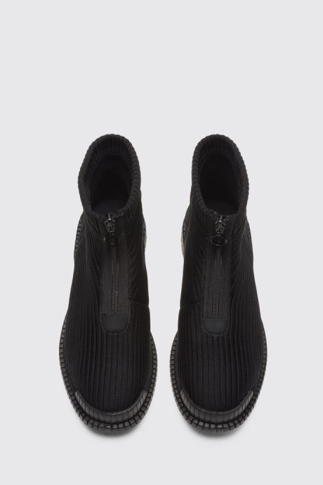 Camper Design Pix Black Ankle Boots For Women