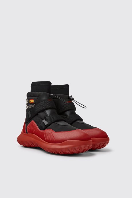 Camper X Sailgp Gore-Tex Black And Red Boots For Women