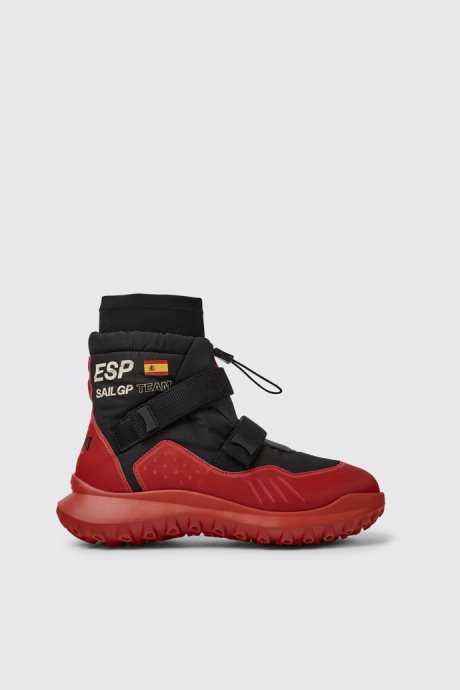 Camper X Sailgp Gore-Tex Black And Red Boots For Women