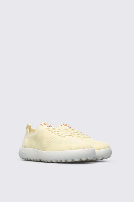 Camper Pelotas Xlite Yellow Sneaker For Women New Arrivals