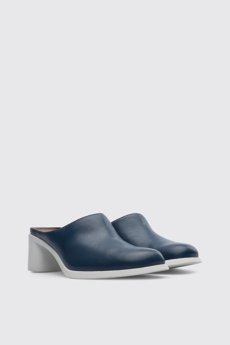 Camper Meda Blue Slip On Shoe For Women New Arrivals