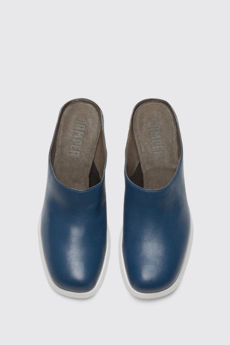 Camper Meda Blue Slip On Shoe For Women New Arrivals