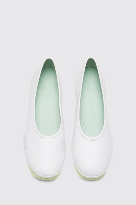 Alright White Heels For Women Exclusive Camper