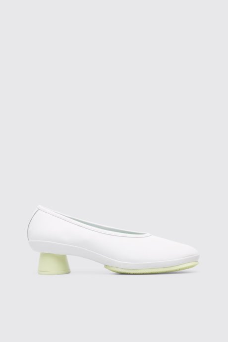 Alright White Heels For Women Exclusive Camper