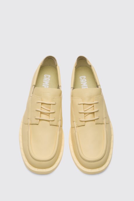 Juddie Yellow Nautical Style Shoe For Women Exclusive Camper