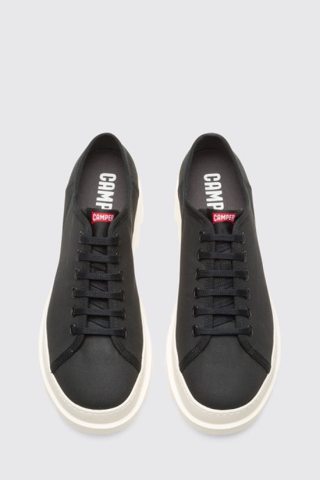 Camper Brutus Black Textile Shoe For Men New Arrivals