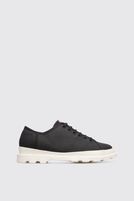 Camper Brutus Black Textile Shoe For Men New Arrivals