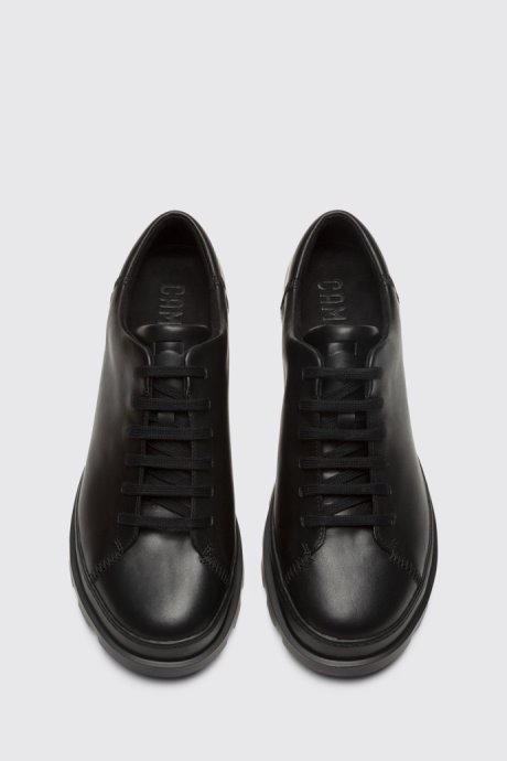 Camper Brutus Black Lace Up Shoe For Men New Arrivals