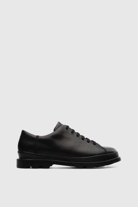 Camper Brutus Black Lace Up Shoe For Men New Arrivals