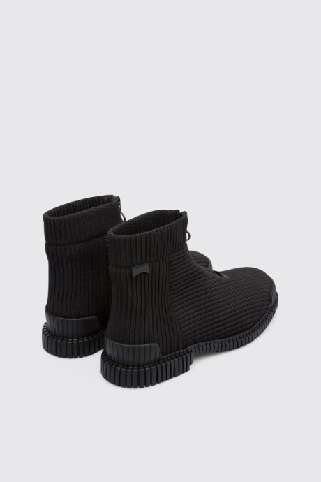 Exclusive Camper Pix Black Ankle Boots For Men