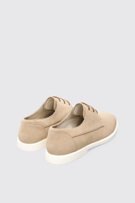 Camper Design Judd Beige Lace-Up Shoe For Men