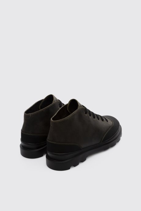 Camper Design Brutus Greenish-Grey Ankle Boot For Men