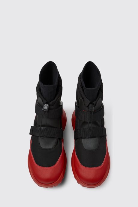 Camper X Sailgp Gore-Tex Black And Red Boots For Men